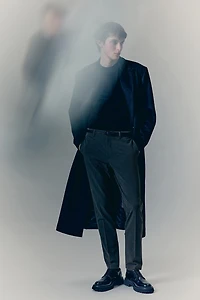 Slim-Fit Tailored Pants