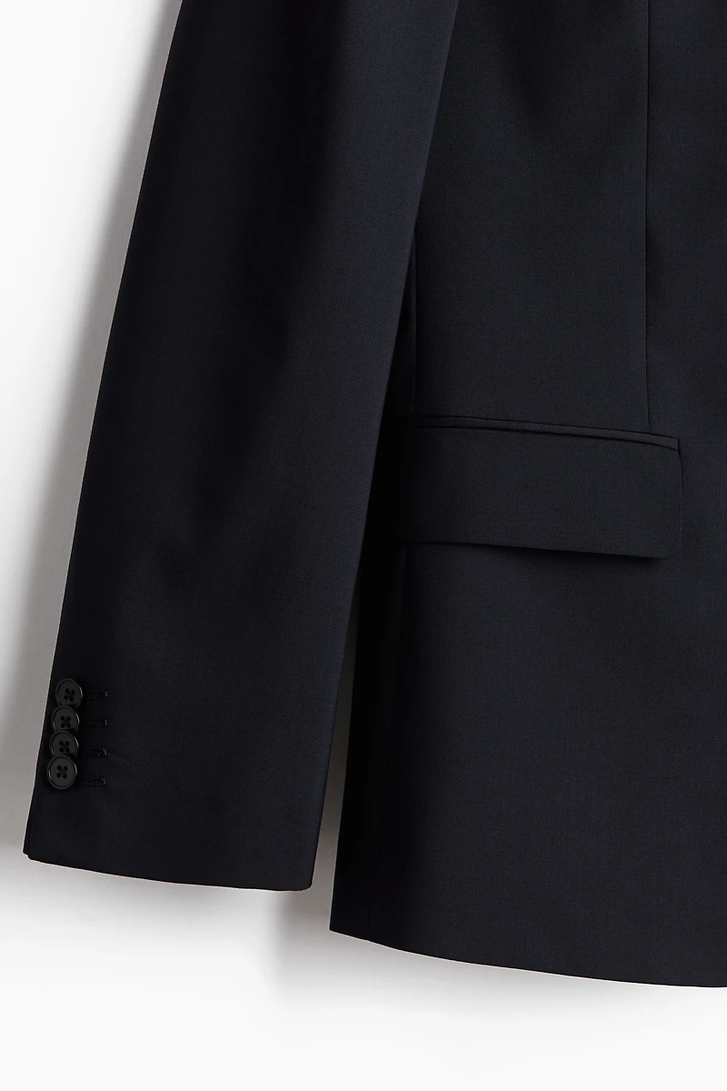 Veste Coupe Amincie en laine mélangée