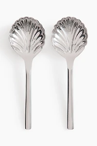 Seashell-Inspired Salad Servers