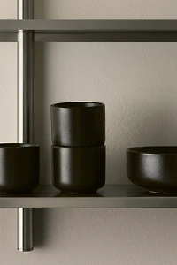 Lot de 2 tasses avec glaçure réactive