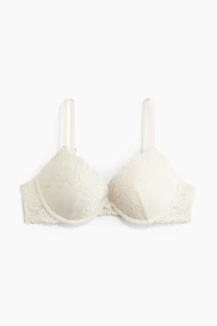 Soutien-gorge pigeonnant en dentelle
