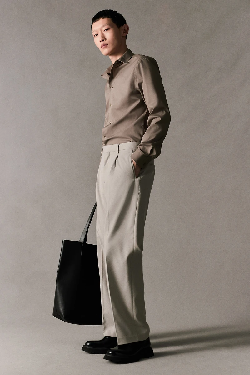 Slim Fit Easy-iron Shirt