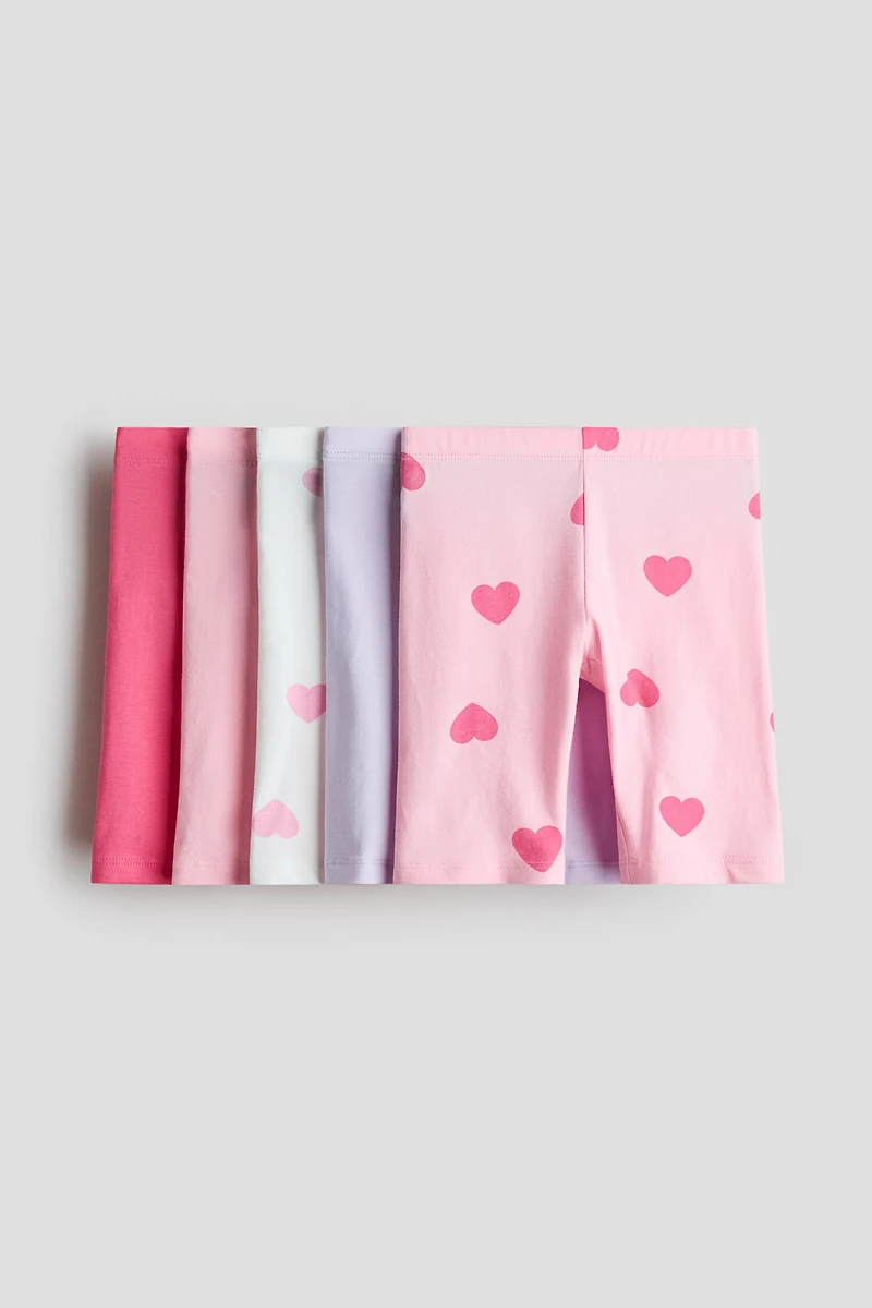 5-Pack Cotton Bike Shorts