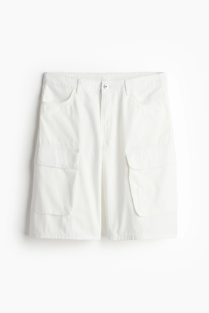Short cargo en toile