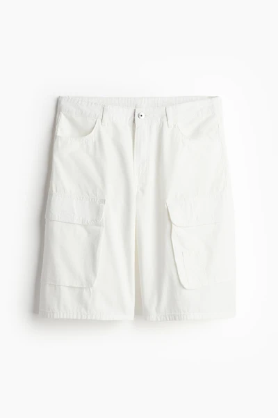 Short cargo en toile