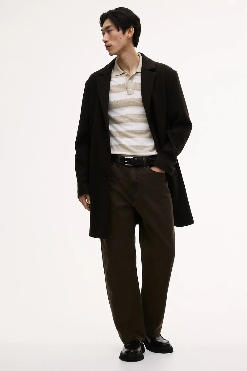 Regular-Fit Knit Polo Shirt