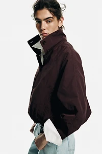 Veste ample à effet bouffant au bas