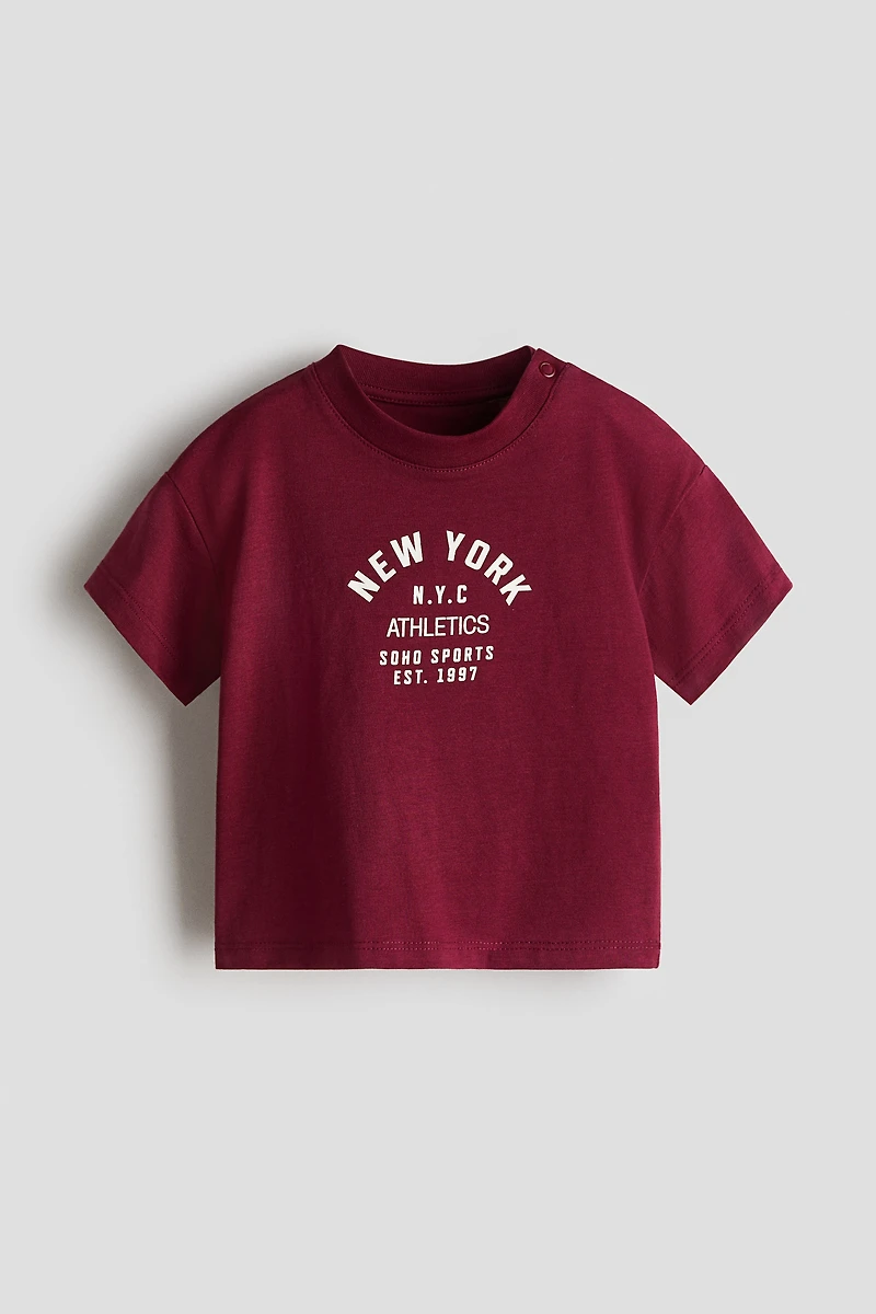 Printed Cotton T-Shirt