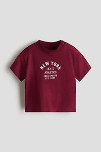 Printed Cotton T-Shirt