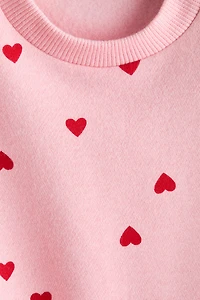 Ensemble 2 pièces en molleton imprimé