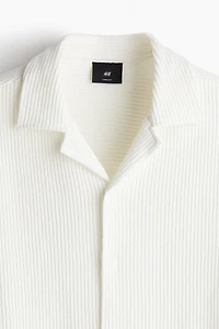 Loose Fit Ribbed Resort Shirt