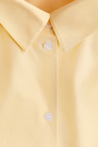 Chemise en popeline de coton