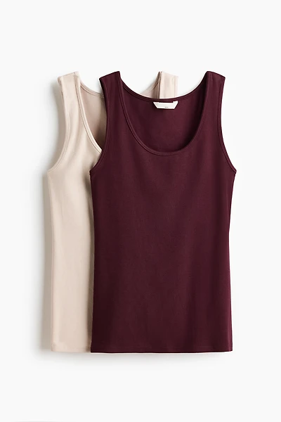 MAMA 2-pack nursing vest tops