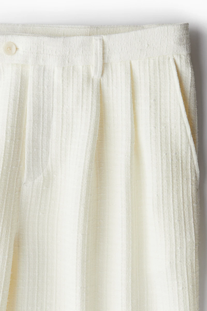 Relaxed Fit Shimmery Pants