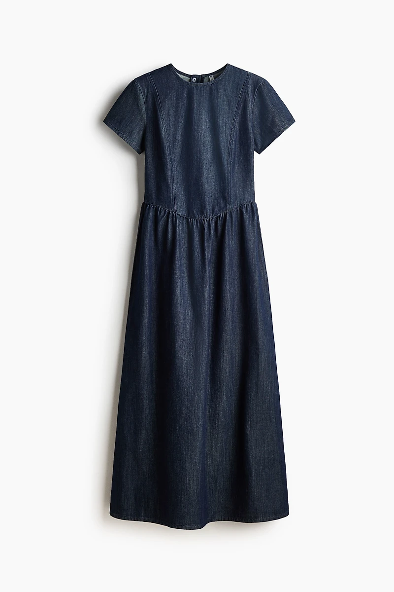 Denim Maxi Dress
