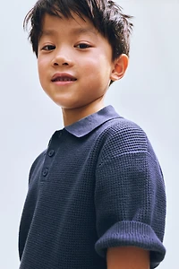 Cotton-Knit Polo Shirt