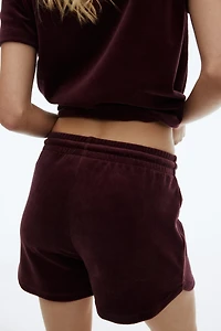 Velour Shorts