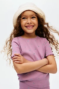 Ribbed Cotton Top