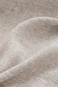 Single-Pack Wide Slub-Weave Curtain