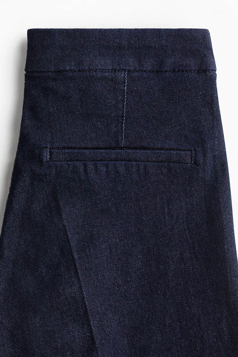 Jean évasé taille haute