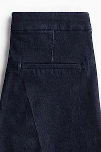Jean évasé taille haute