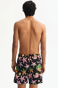 Short de bain à motif