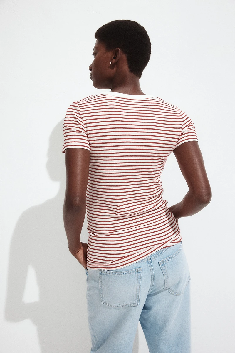 MAMA Ribbed Top