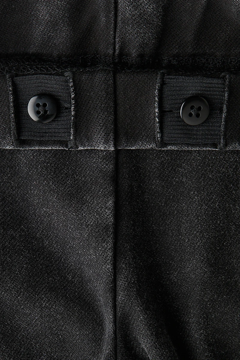 Denim-Look Jersey Leggings