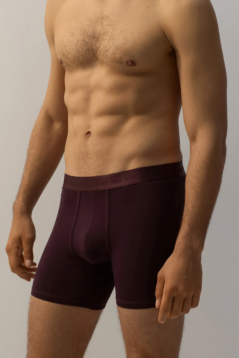 2-Pack Mid-Length Boxer Briefs with Lycra®