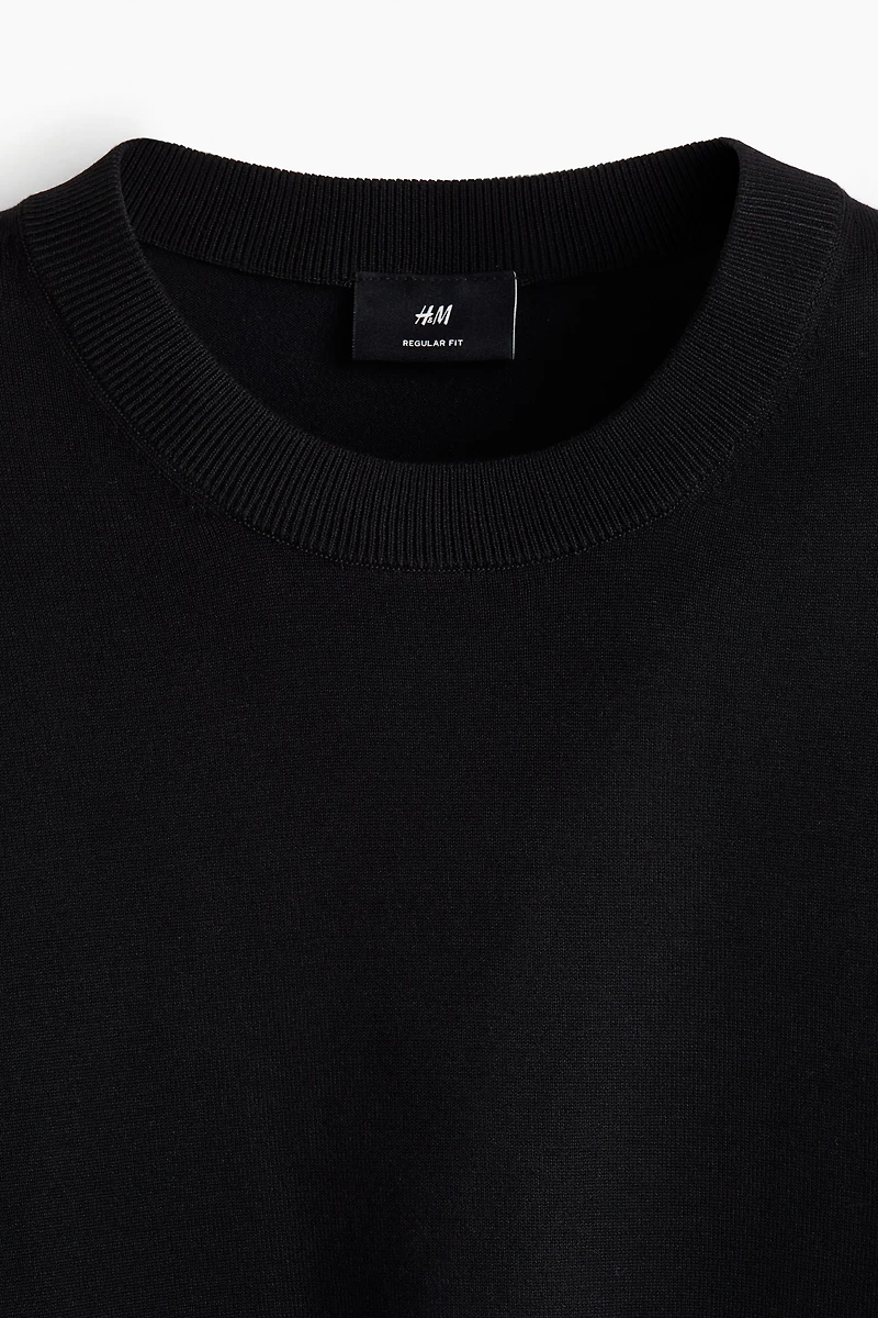 Regular-Fit Fine-Knit Sweater
