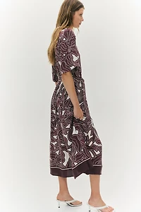 Tie-belt Shirt Dress