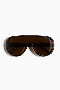 Lunettes de soleil mono verre