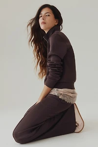 Crease-Front Pull-On Pants