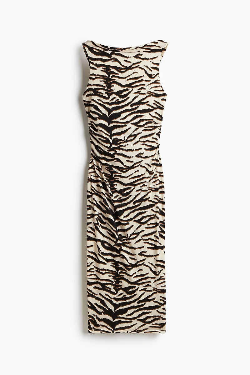 Open-Back Bodycon Dress