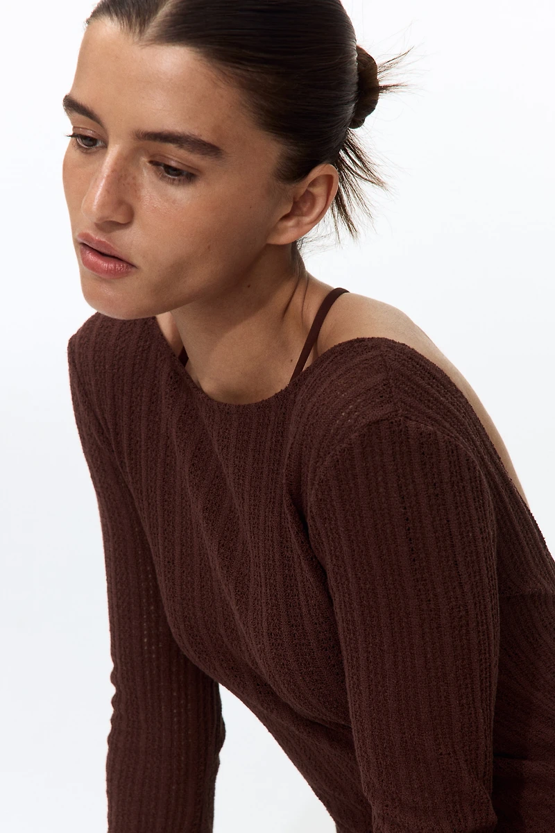 Boat-Neck Beach Dress