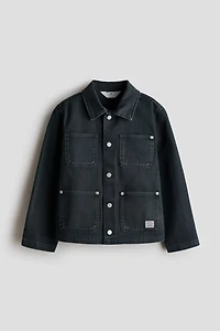 Cotton Twill Cargo Jacket