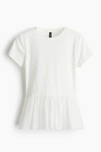 Haut à bord bouffant