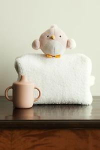 Sac à langer en tissu peluche