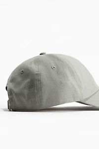 Linen-Blend Cap