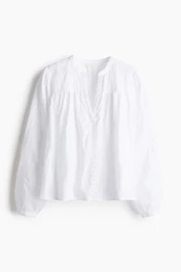 Embroidered Cotton Blouse