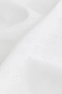 Rideau de douche en lin mélangé