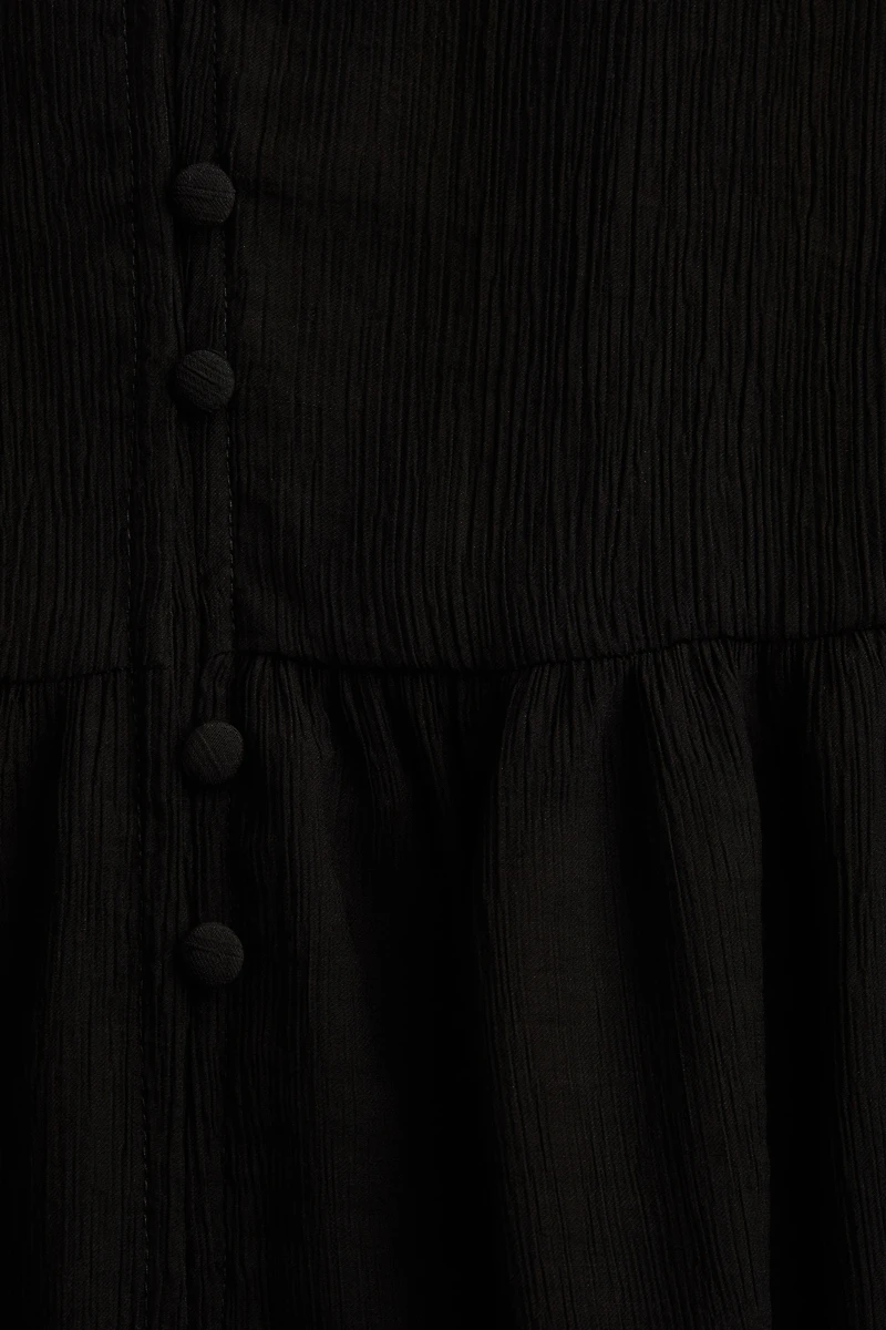 Crinkled Tunic Dress