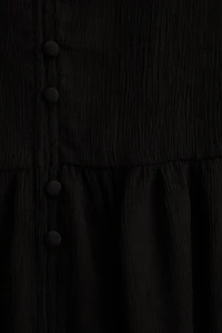 Crinkled Tunic Dress