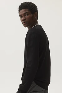 Regular-Fit Fine-Knit Sweater