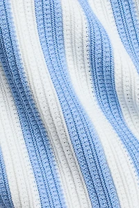 Robe texturée en coton