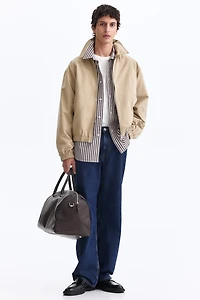 Collared cotton jacket