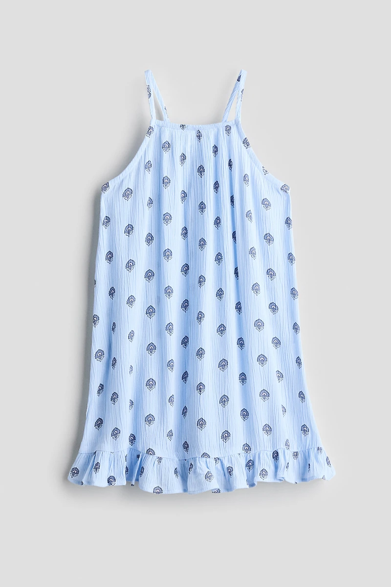 Flounced Strappy Dress