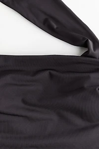 Padded-Cup One-Shoulder Swimsuit
