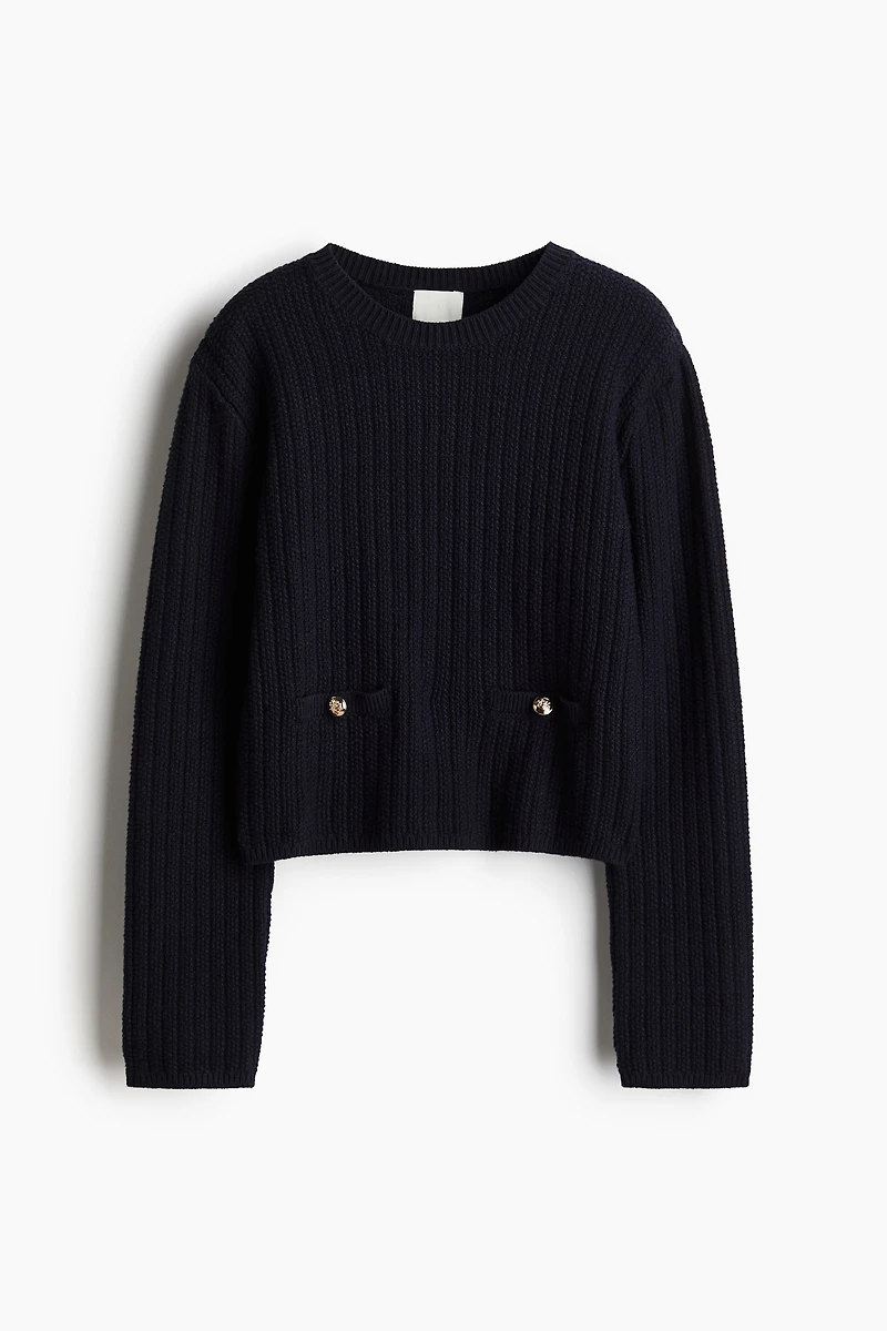 Moss-Knit Sweater