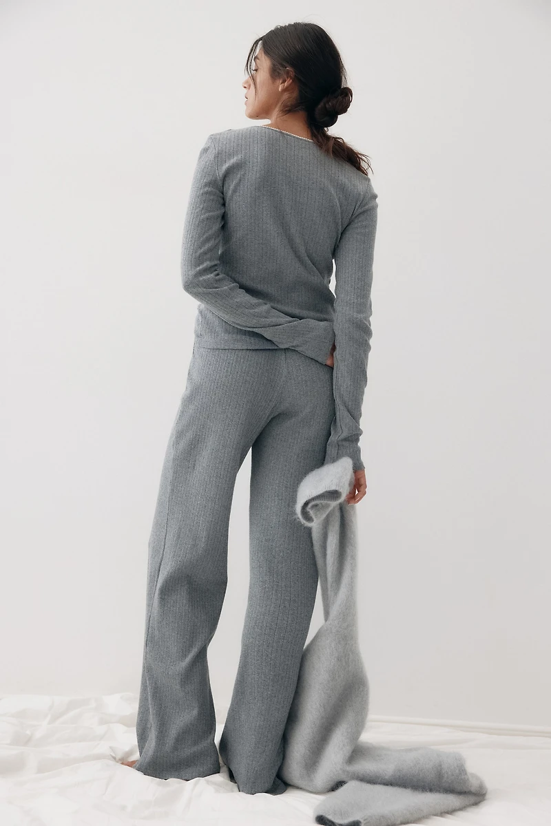 Cotton Pointelle Pajamas